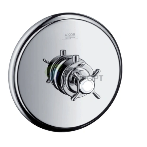 Встраиваемый термостат для душа AX Montreux однорычажный хром (16810000) - фото 1