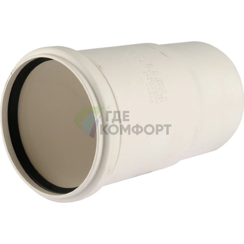 Патрубок компенсационный Raupiano Plus 110 REHAU (РЕХАУ - 11215941001) - фото 1