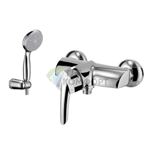 Смеситель для душа Lemark Mars LM3503C: хромированный, для скрытого монтажа - фото 1