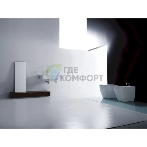 Приставной унитаз Kerasan Ego 321601: компактность и современный дизайн (321601) - фото 3