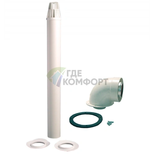 Дымоход коаксиальный 60/100 мм Ferroli - фото 1