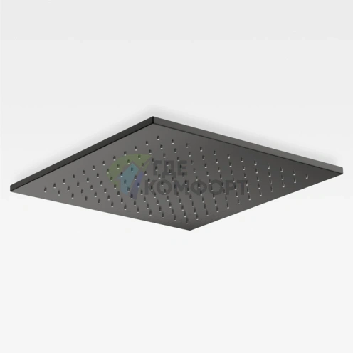 Потолочная система душа Armani Roca Island 450x450 мм, цвет Nero (7.5B93.7.6VG.0) - фото 1