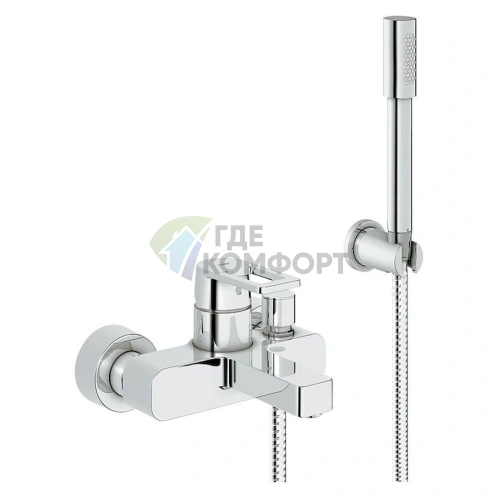 Смеситель Grohe Quadra для ванны с душем: Немецкое качество, преображающее вашу ванную комнату - фото 1