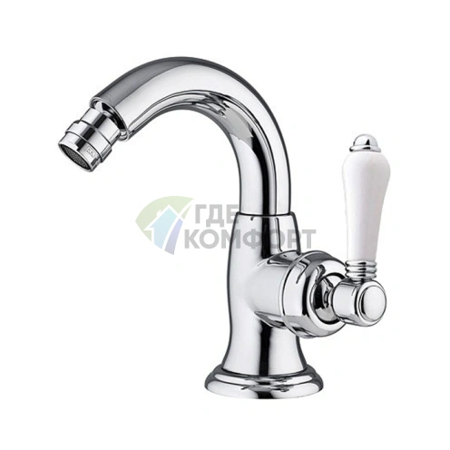 Смеситель для биде Nicolazzi P.m. Blanc с донным клапаном, хром (3455CR76C) фото 1