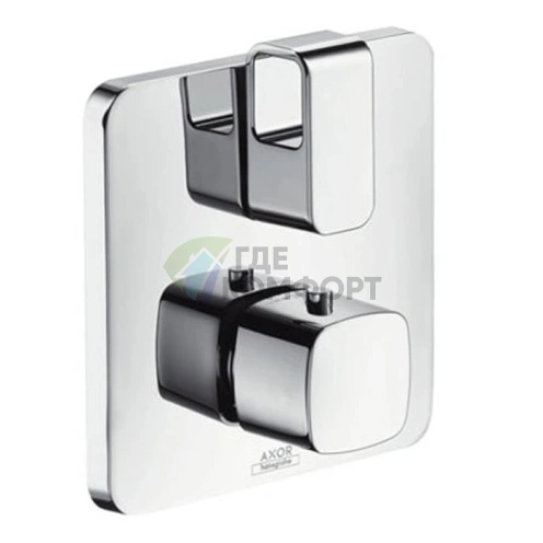 Встраиваемый термостат для ванны AX Urquiola с хромированной панелью (11732000) - фото 1