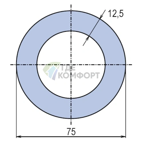Труба PP-RCT WAVIN Ekoplastik PN20 75x12-5 фото 2