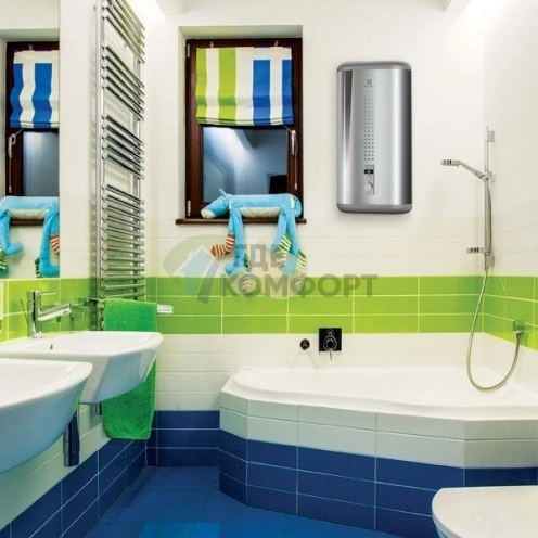 Водонагреватель вертикальный Electrolux EWH 80 Centurio DL Silver серебристый - фото 3