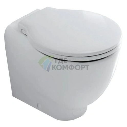 Унитаз приставной Galassia Ergo 7107 — эргономичный комфорт для вашей ванной - фото 1