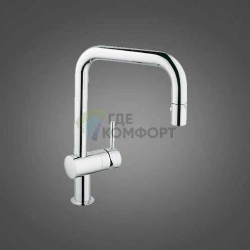 Смеситель Grohe Minta 32322000 для кухни с выдвижным изливом и экономией воды - фото 10