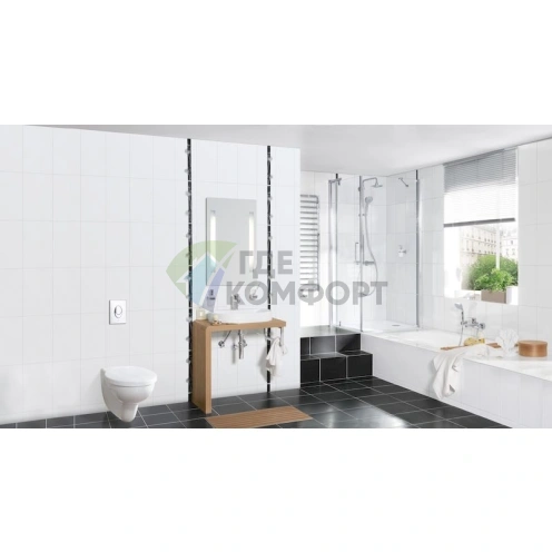 Кнопка смыва Grohe Skate Air 38505SH0 белая - фото 6