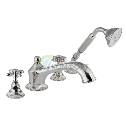 Смеситель для ванны Nicolazzi Impero с ручным душем, хром (1204CR36) - фото 1