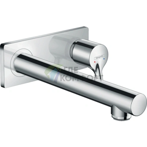 Смеситель для раковины Hansgrohe Talis S встраиваемый, излив 225 мм, хром (72111000) - фото 1