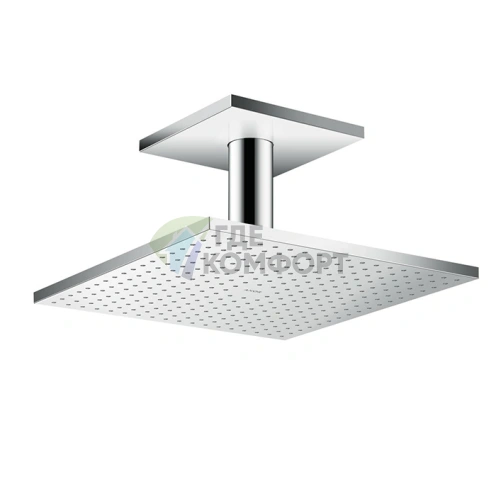 Верхний душ AX ShowerSolution 300x300 мм с держателем, хром (35316000) - фото 1