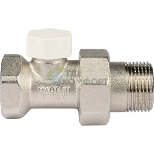 Stout запорно-балансировочный прямой клапан 3/4 дюйма, сталь - фото 4