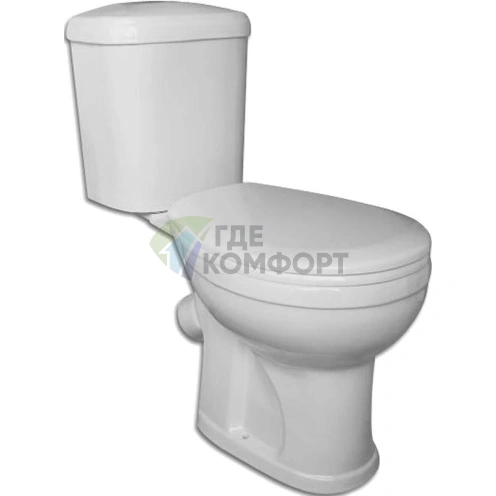 Напольный унитаз-компакт Дора от Оскольской керамики - фото 1