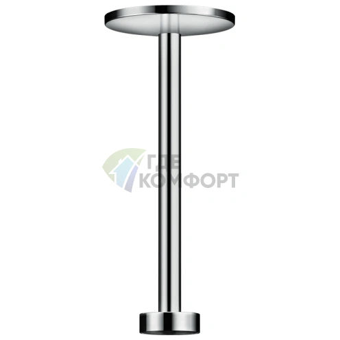 Потолочное соединение AX One 300 мм для верхнего душа 2j, хром (48496000) - фото 1