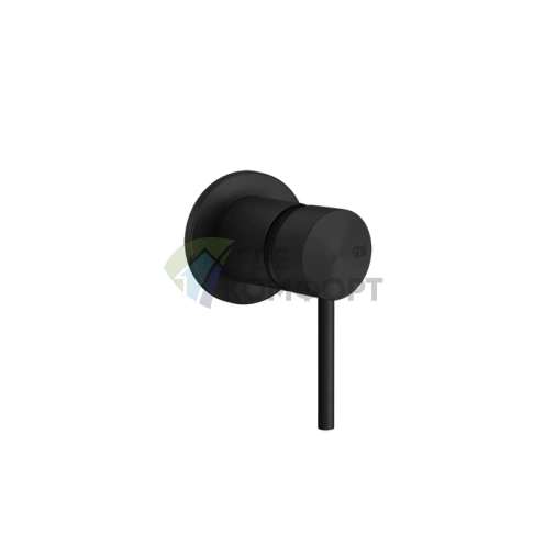 Встраиваемый однорычажный смеситель GESSI 316 Black XL для кухни (54019#299) - фото 1