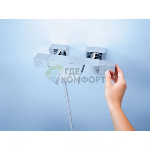 Термостат Grohe Grohtherm Cube для ванны с душем - фото 3
