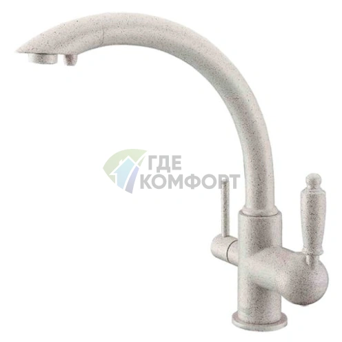 Кухонный смеситель Zorg ZR 314 с кварцевым покрытием — надежность и стиль - фото 1