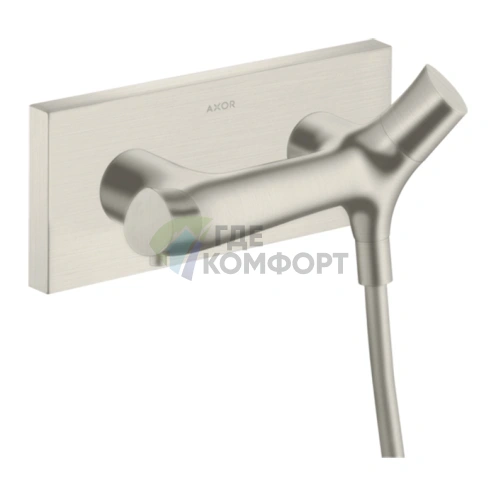 Термостат для душа AX Starck Organic: стильный хром в вашей ванной (12602800) - фото 1