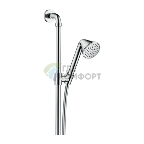 Душевой гарнитур AX Showers Front с ручным душем, штангой и держателем (хром) (26023000) - фото 1