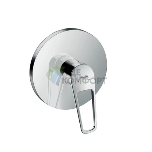 Встраиваемый смеситель для душа Hansgrohe Novus Loop на 1 источник, хром (71365000) - фото 1