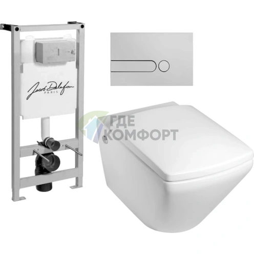 Комплект сантехники Jacob Delafon Escale E5504-NF-M12 - фото 1