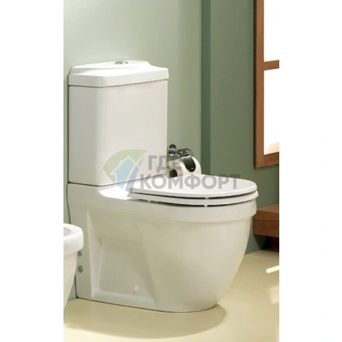 Унитаз-компакт Creavit Dream DR311: Стиль и комфорт в компактном исполнении - фото 3