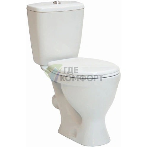 Унитаз-компакт Sanita Эталон с системой микролифт - фото 1