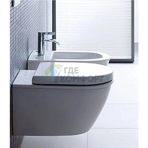 Подвесной унитаз Duravit Darling New — инновационный дизайн и стиль (2545090000) - фото 4