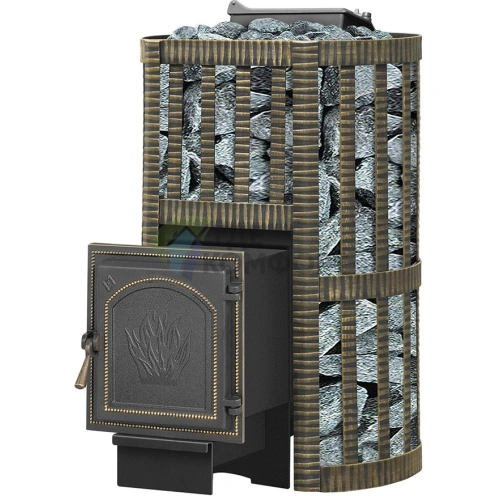 Чугунная печь Везувий Ураган Ковка 28 (271) фото 1