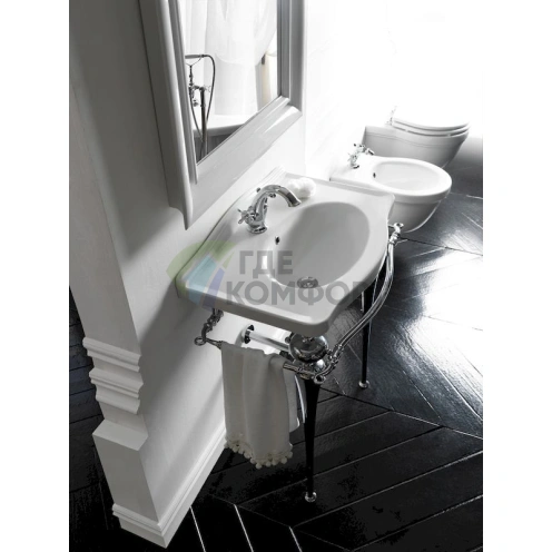 Подвесной унитаз Galassia Ethos 8439 с компактным дизайном - фото 4