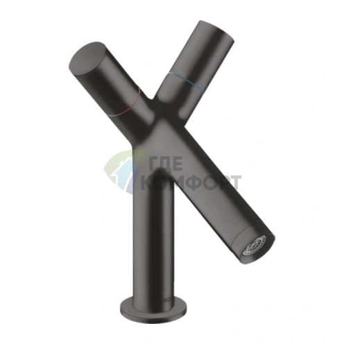 Смеситель для раковины AX Starck в цвете шлифованный черный хром (10030340) - фото 1