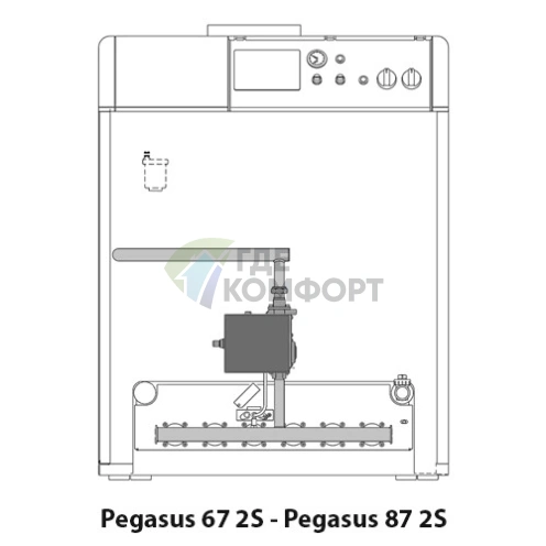 Котёл газовый напольный Ferroli Pegasus 67 2S - фото 2