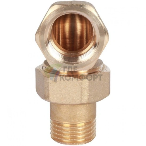 Разъемное соединение американка НН 1/2, уплотнение под гайкой o-ring кольцо Stout - фото 2