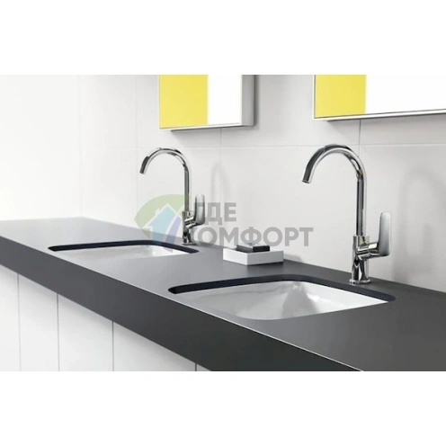 Смеситель для раковины Hansgrohe Logis 71130000: стиль и надежность - фото 3