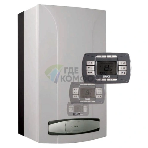 Газовый настенный котел Baxi Luna-3 Comfort 310 Fi двухконтурный фото 1