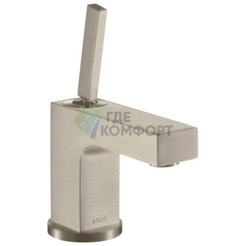 Смеситель для раковины AX Citterio 80 см, шлифованный никель (39015820) - фото 1