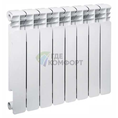 Радиатор биметаллический Lammin PREMIUM BM500-80-8 фото 1