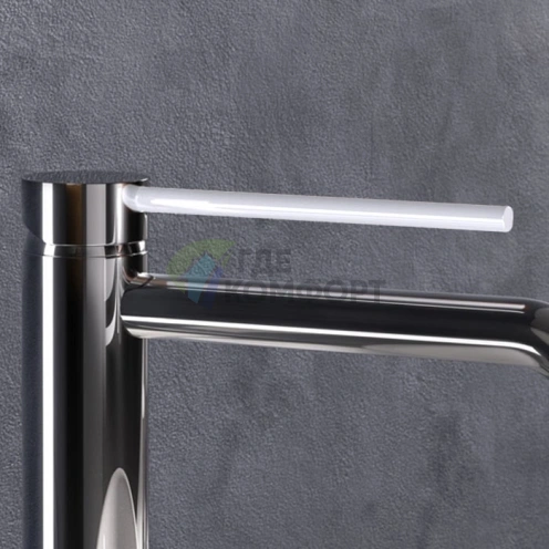 Накладка на ручку смесителя GATTONI CIRCLE ONE для ванны и душа, цвет Bianco Opaco (9099/90BO) - фото 1