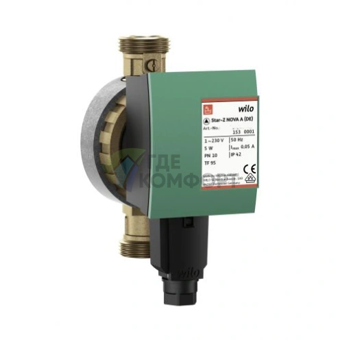 Циркуляционный насос Wilo STAR-Z NOVA A - фото 2