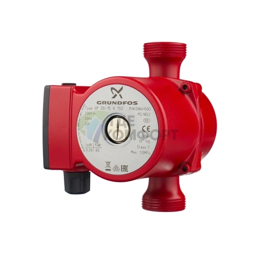 Циркуляционный насос Grundfos UP 20-15 N 150 1x230 50Hz 9H - фото 4