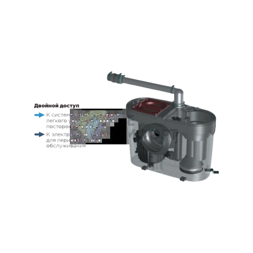 Канализационный насос с измельчителем SFA Saniaccess 1 - фото 3