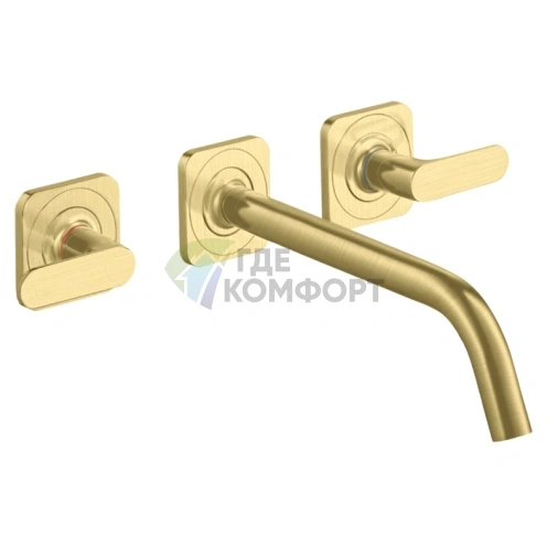 Смеситель для раковины AX Citterio M в цвете шлифованная медь (34315950) - фото 1