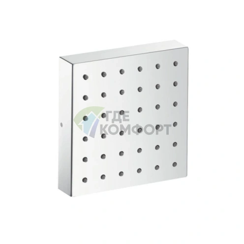 Форсунка AX ShowerCollection квадратная 120 мм хром (28491000) - фото 1