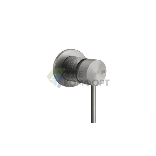 Встраиваемый смеситель GESSI 316 для раковины (цвет: steel brushed) (54319#239) - фото 1