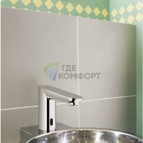 Смеситель для ванны Grohe Euroeco Cosmopolitan с термостатом - фото 2