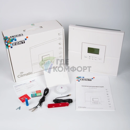Zont Climatic 1.1 регулятор автоматический для отопления и ГВС (ML00004511) - фото 7