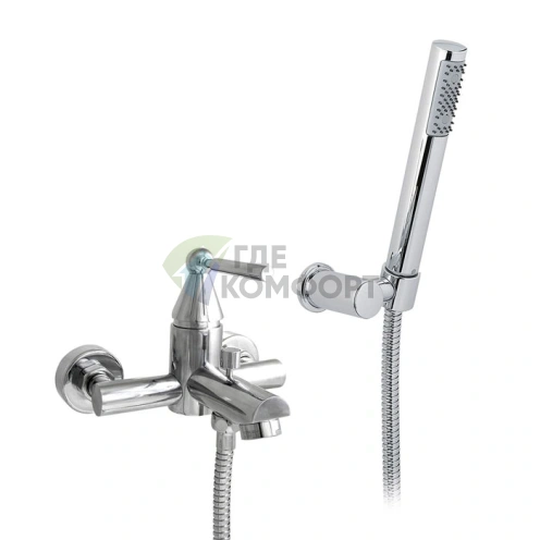 Смеситель для ванны Nicolazz Torre с душевой лейкой, хром (3901CR) - фото 1