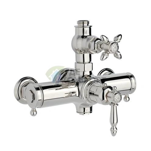 Термостатический смеситель Nicolazzi с верхним выводом 3/4 в хромированном исполнении (4917CR36) - фото 1